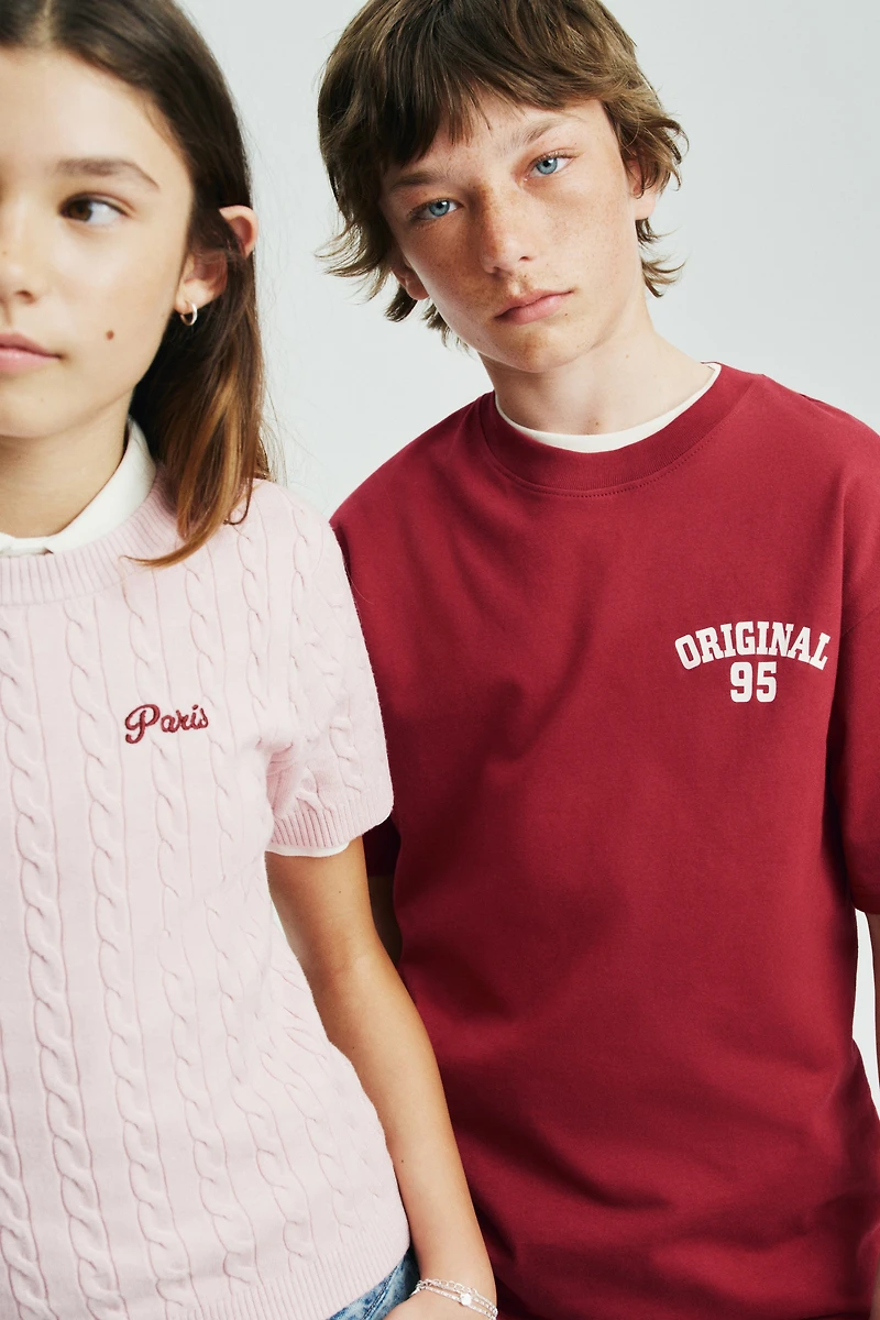 Loose-Fit Printed T-Shirt