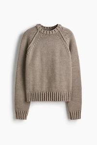 Raglan-Sleeved Sweater