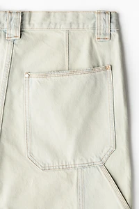 Short avec passant Coupe Flottante en denim