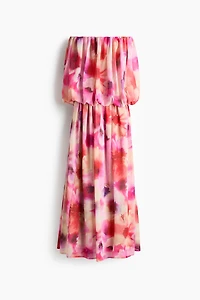 Chiffon Bandeau Dress
