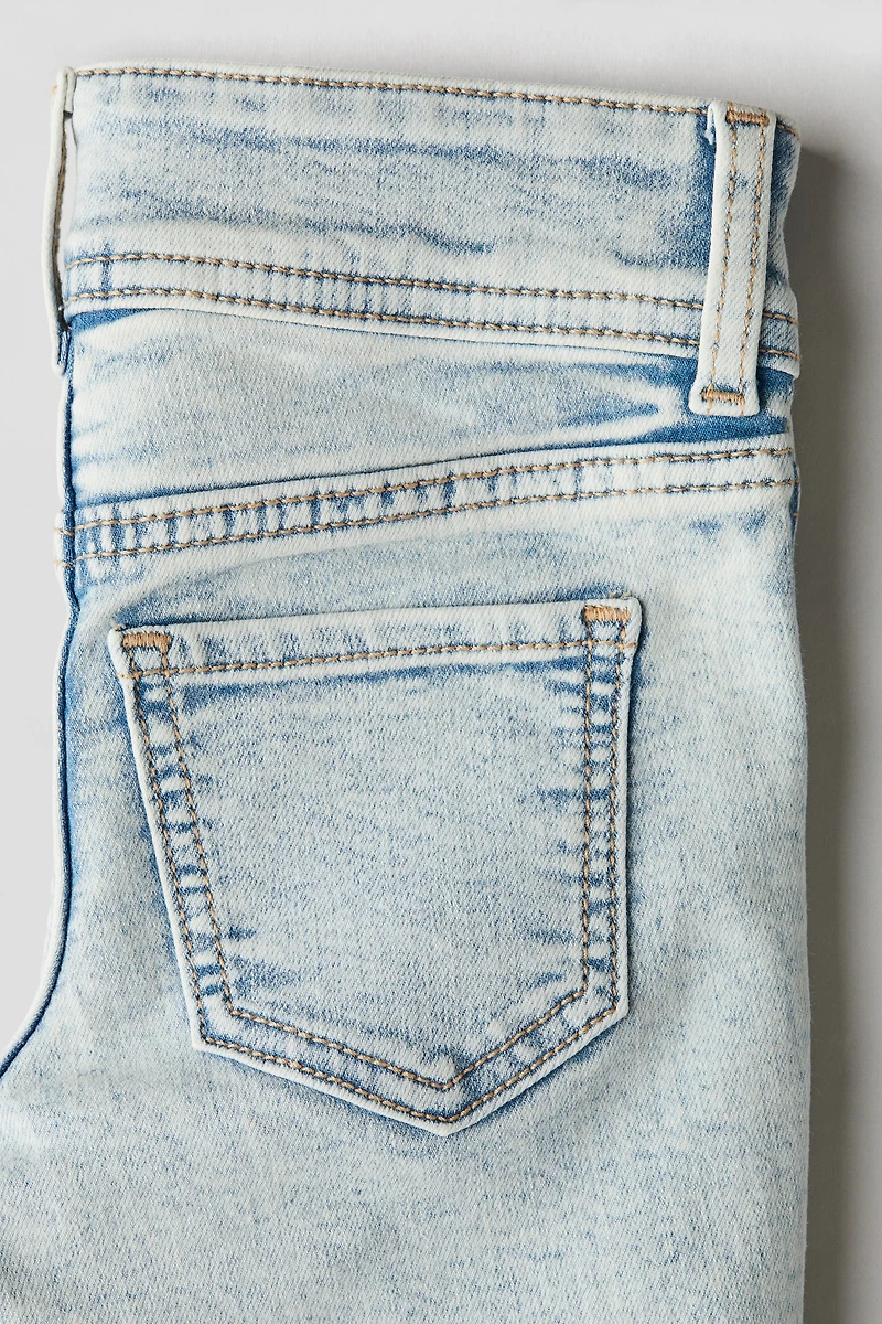 Superstretch Flared Leg Jeans