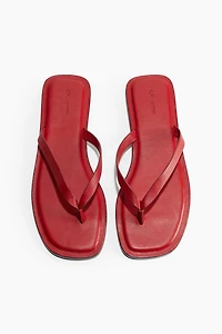 Leather Flip-Flops