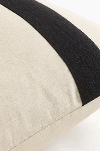 Linen-Blend Cushion Cover