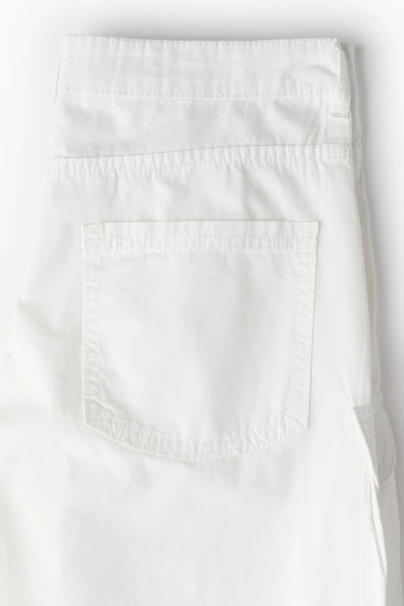 Short cargo en toile