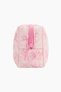 Quilted Makeup Bag