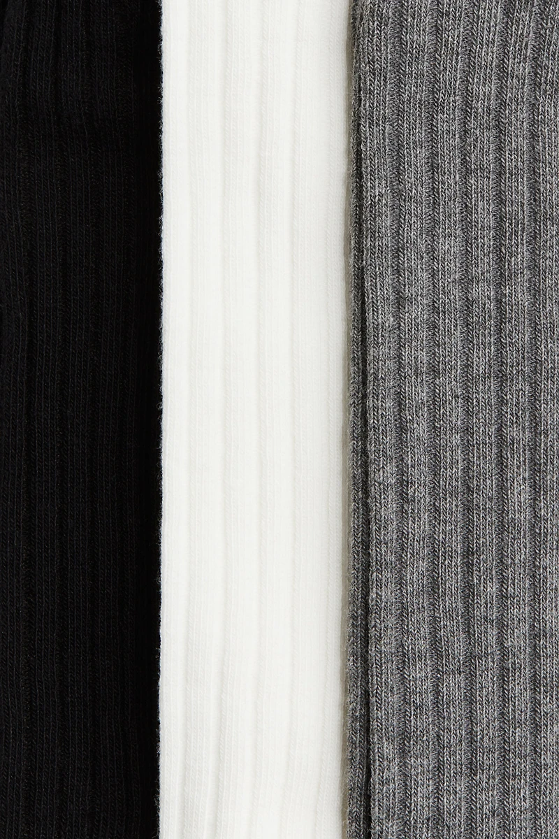 Lot de 3 collants sans pieds