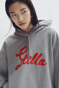 Printed Cotton Hoodie