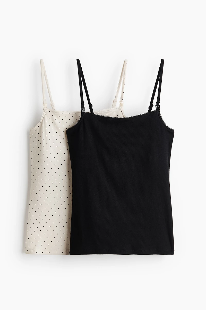 MAMA 2-Pack Nursing Camisole Tops