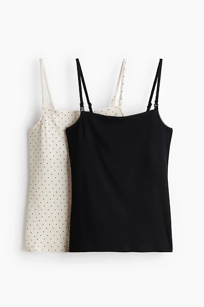 MAMA 2-Pack Nursing Camisole Tops