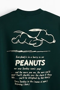 Oversized Printed Sweatshirt