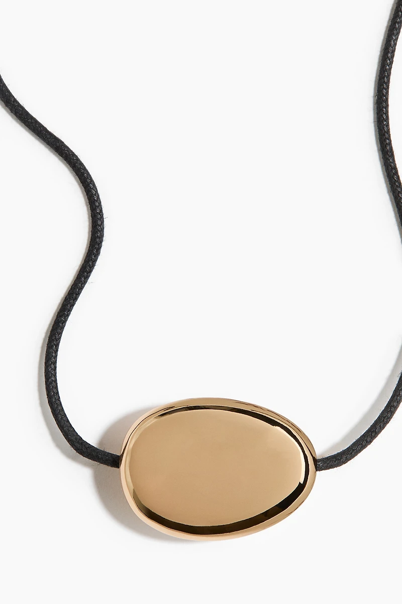 Cord Necklace with Pendant