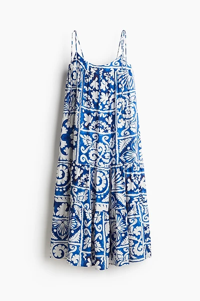 Tie-Strap Maxi Dress