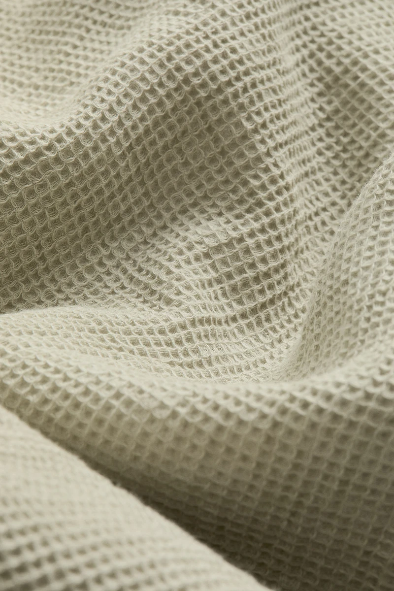 Waffled Crib Duvet Cover Set