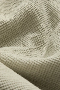 Waffled Crib Duvet Cover Set