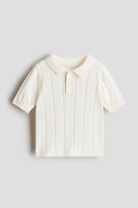 Knit Polo Shirt