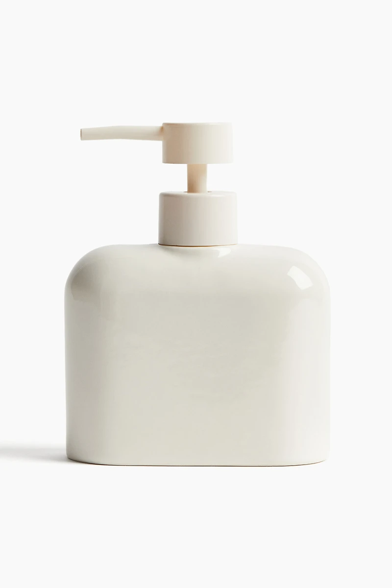 Stoneware Soap Dispenser