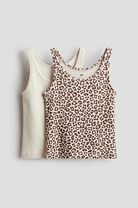 2-Pack Ribbed Tank Tops