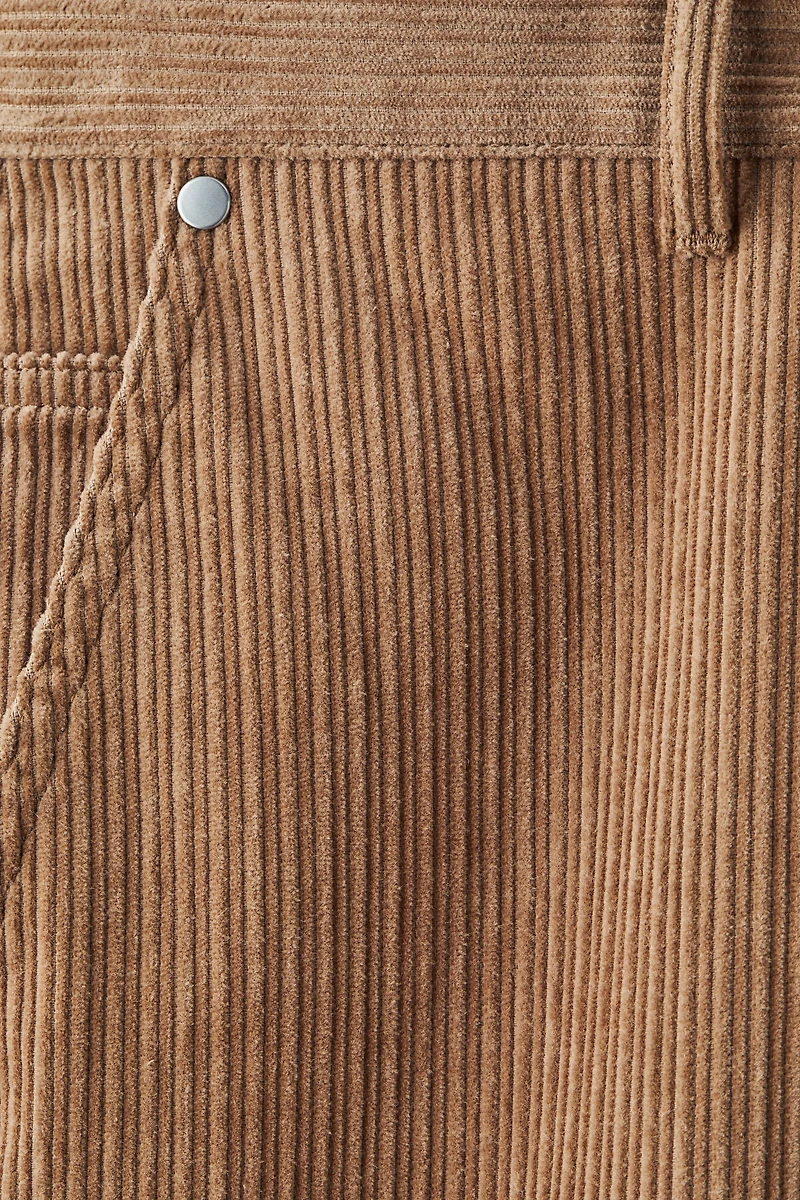 Pantalon 5 poches en velours côtelé