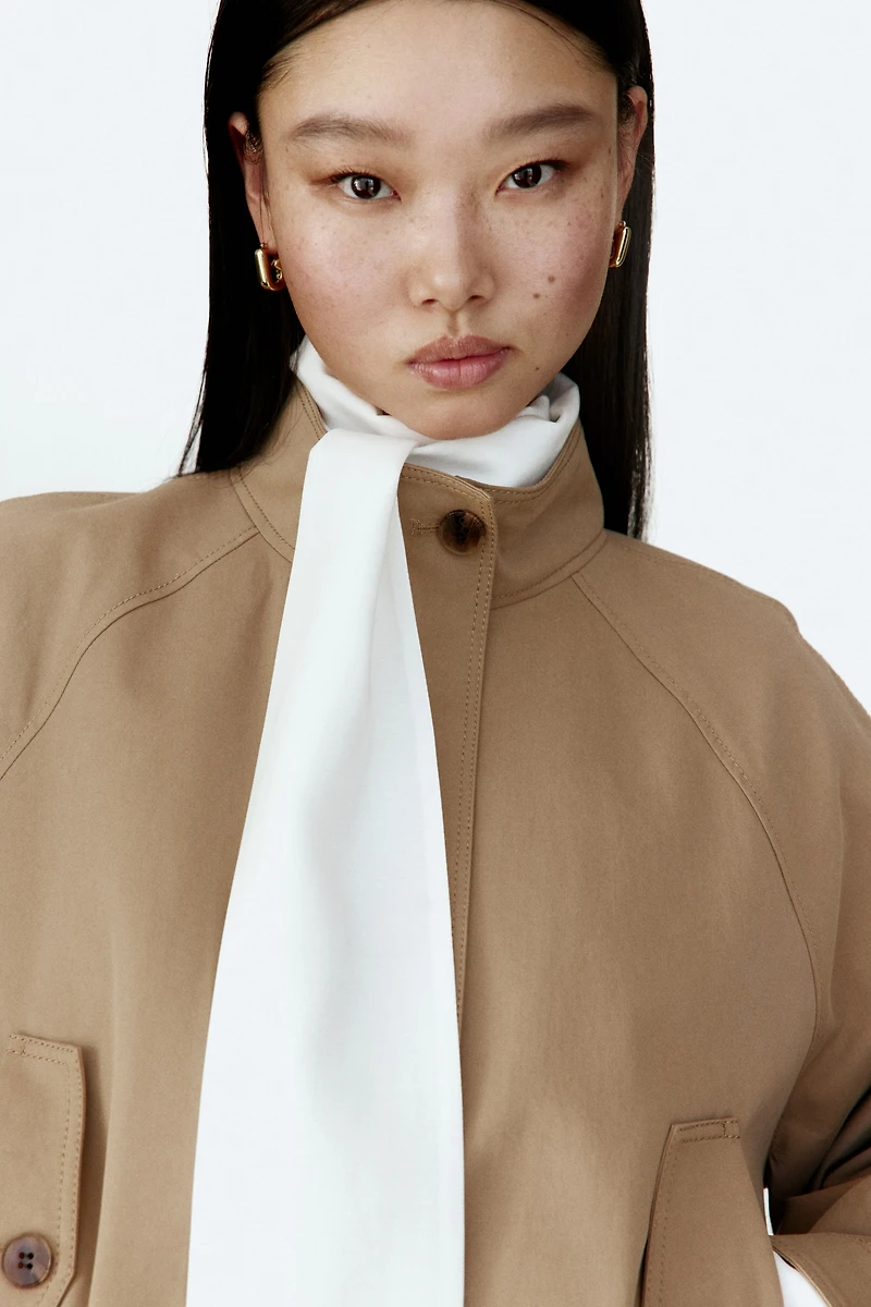 Veste en sergé de coton