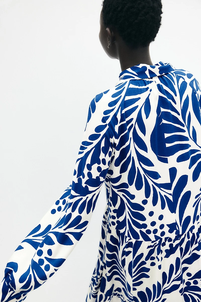 Robe chemisier en viscose