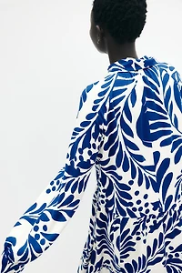 Robe chemisier en viscose