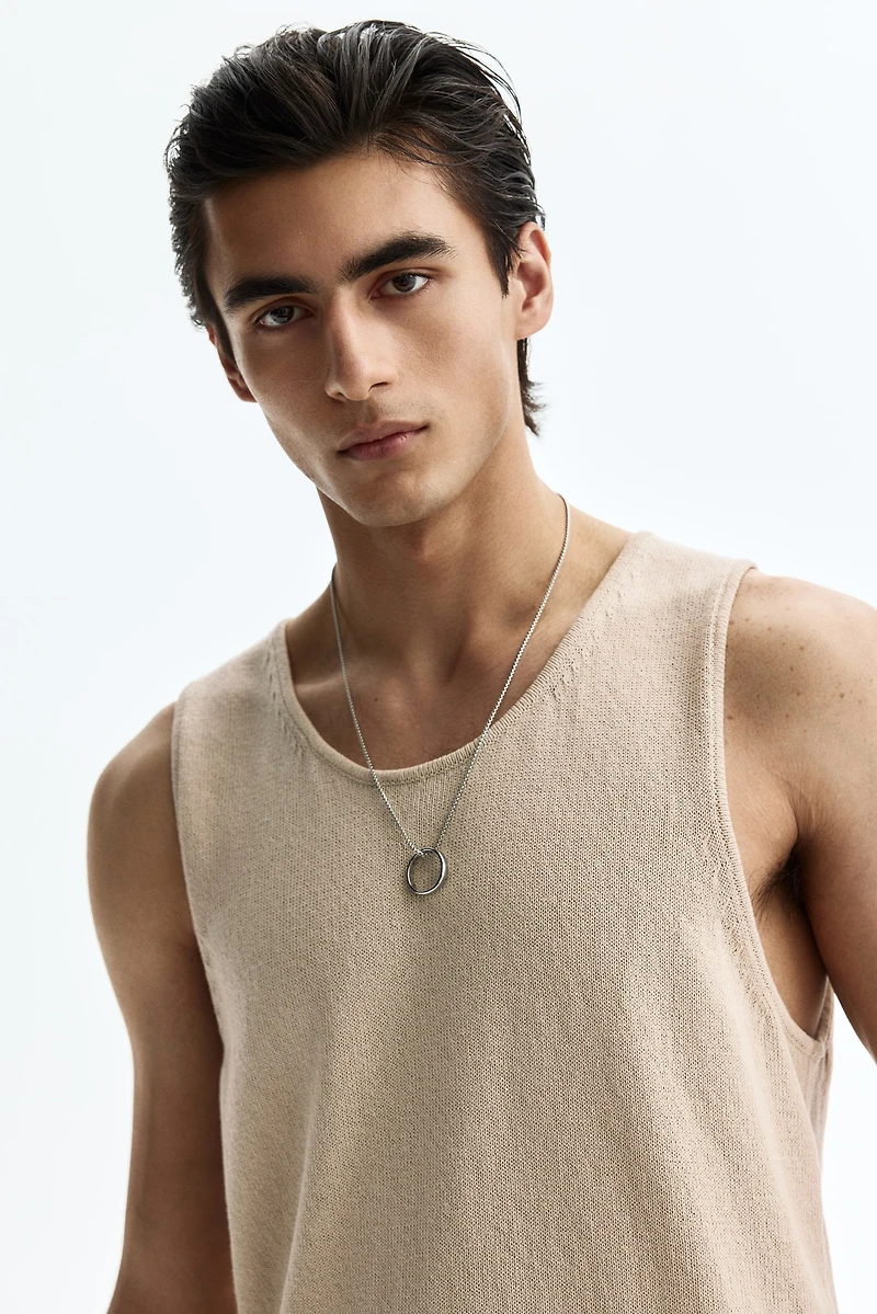 Débardeur classique en tricot