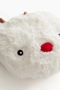 Reindeer-Head Cushion