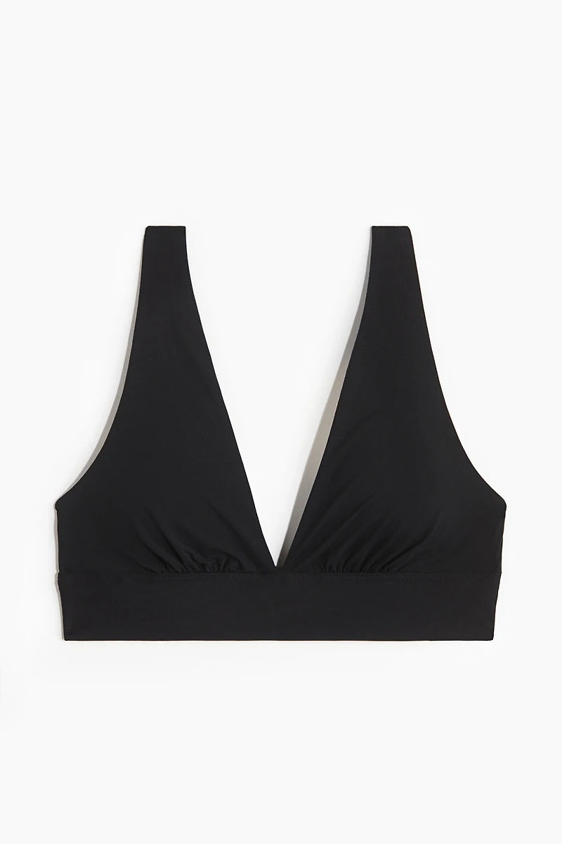 Padded Soft-Cup Microfiber Bra