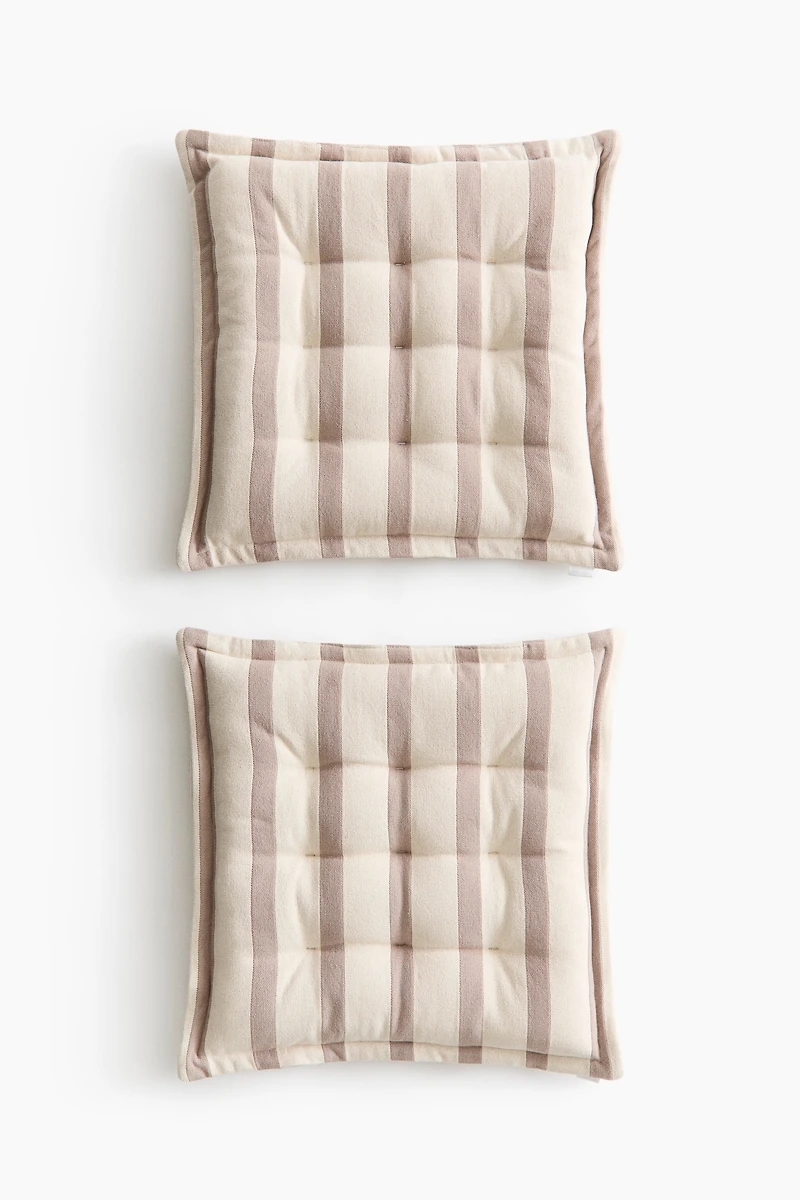 2-Pack Cotton Seat Cushions