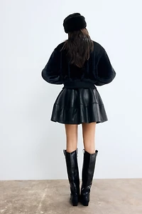 Blouson d'aviateur réversible