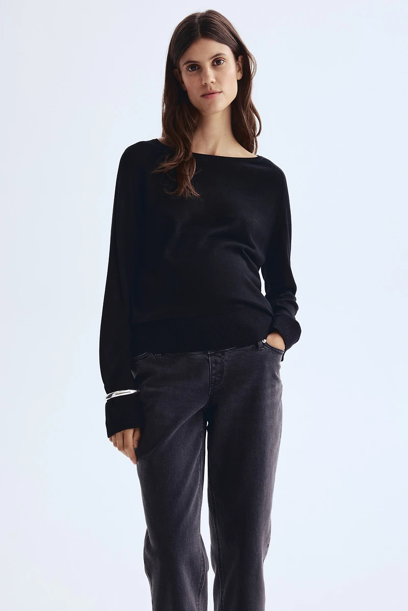 MAMA Straight Ankle Jeans