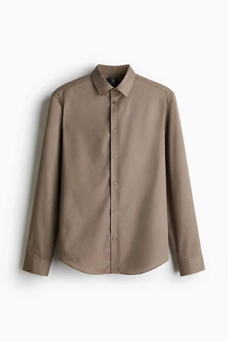 Slim Fit Easy-iron Shirt
