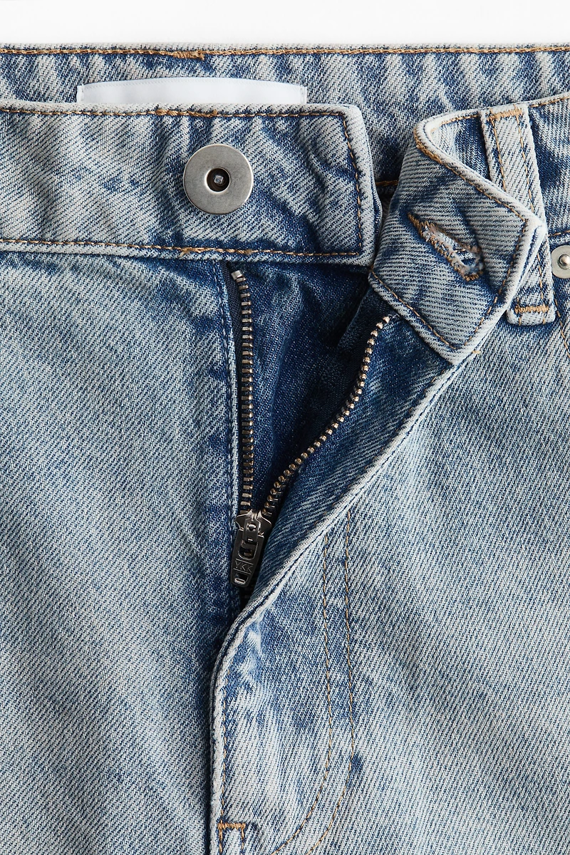 Denim Bermuda Shorts