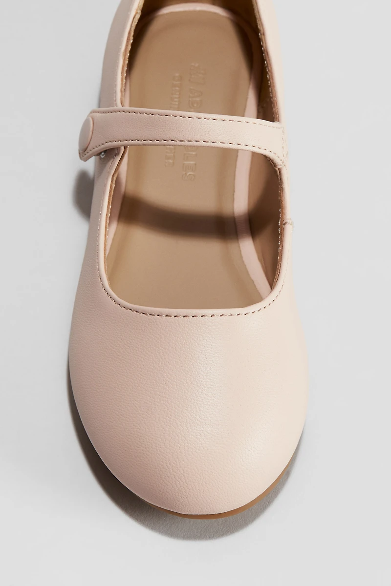 Leather Mary Janes