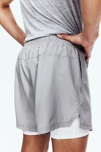 Double-Layered Sports Shorts with DryMove™
