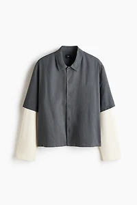 Relaxed-Fit Layered Shirt