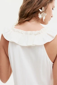 Robe volantée