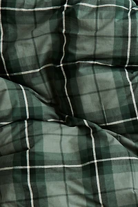 Twin Flannel Duvet Cover Set