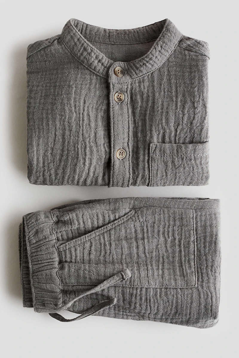 2-piece Cotton Muslin Set