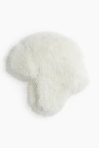 Tuque duveteuse avec rabats d'oreilles