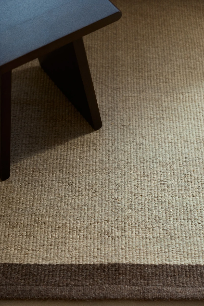 Tapis de couloir en laine mélangée