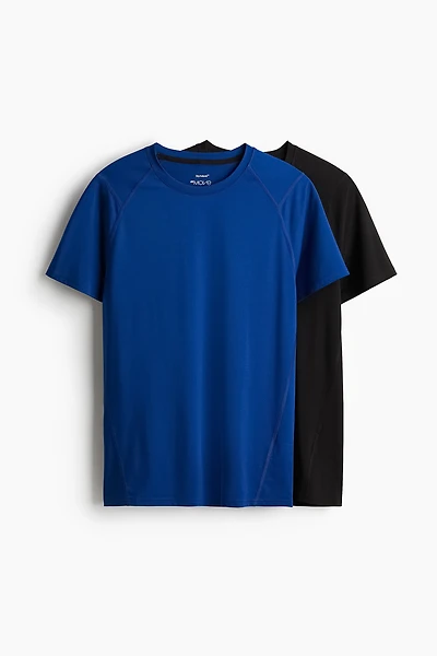2-Pack Muscle Fit Sports Shirts with DryMove™