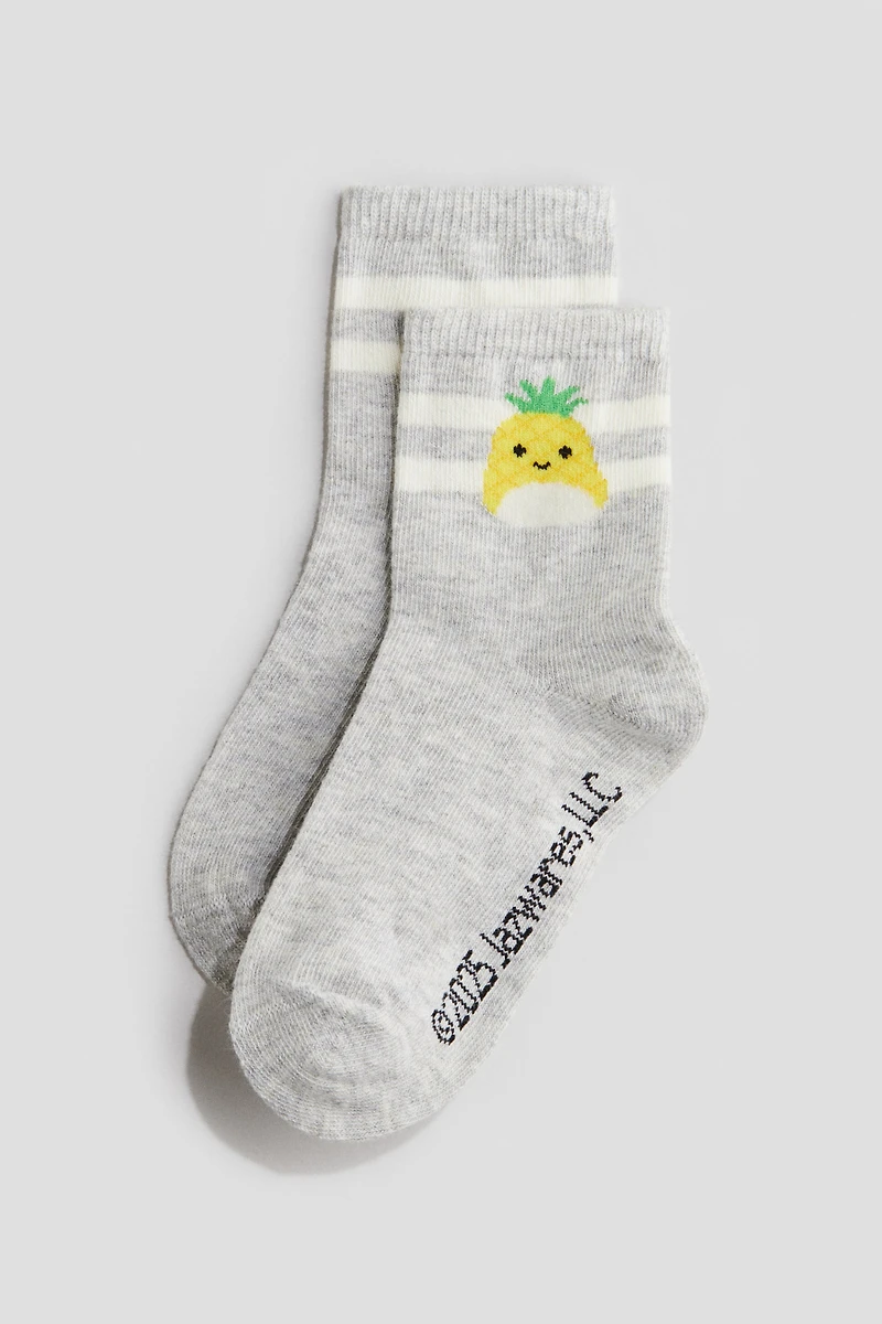 5-pack Motif-Detail Socks