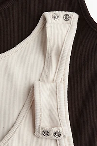 MAMA Lot de 2 débardeurs d'allaitement