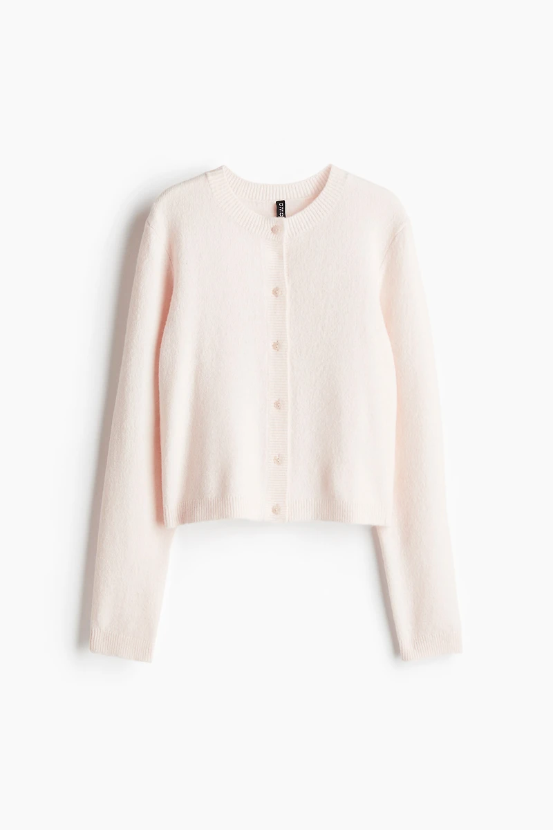 Fine-Knit Cardigan