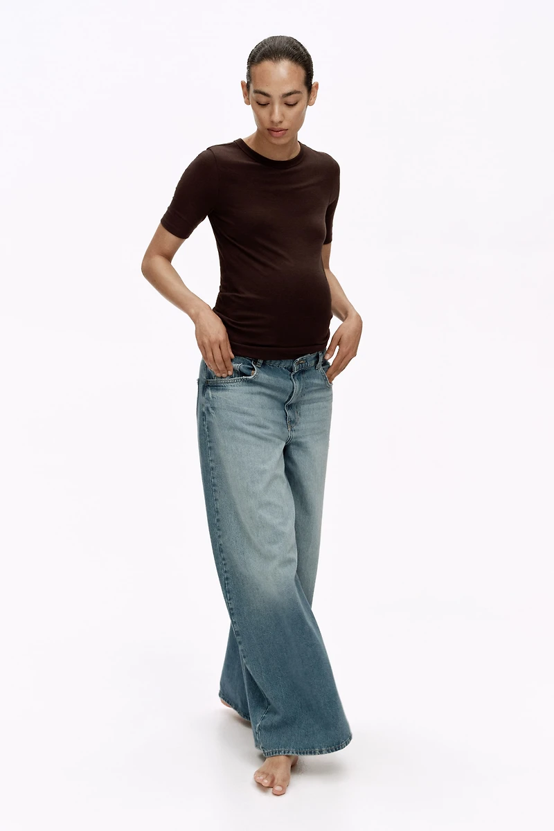 MAMA Ribbed T-Shirt