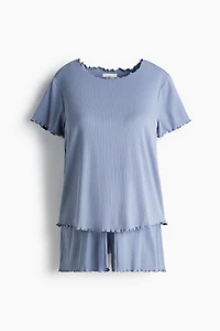 MAMA Ribbed Pajamas