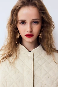 Blouson d'aviateur matelassé