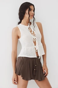 Airy Drawstring Shorts