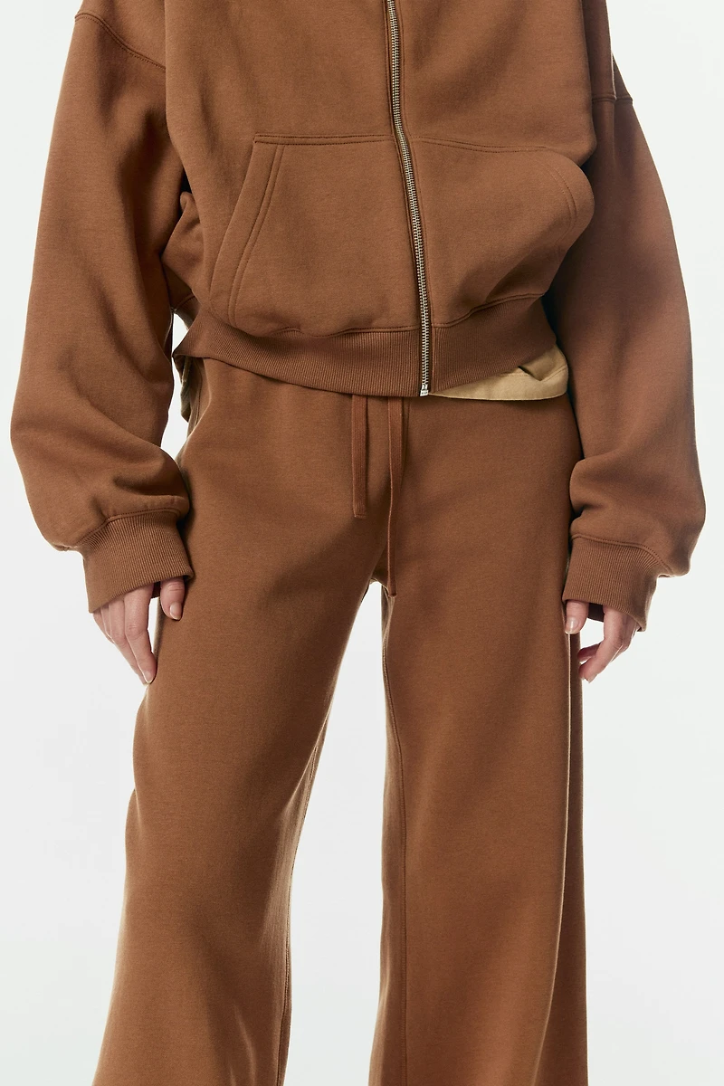 Pantalon de molleton évasé